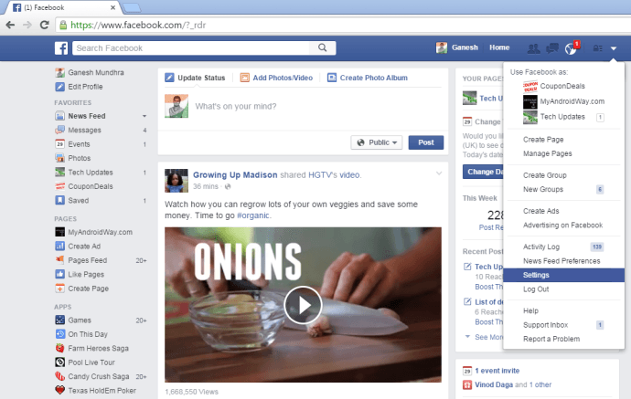How to Disable Autoplay Videos on Facebook news feed