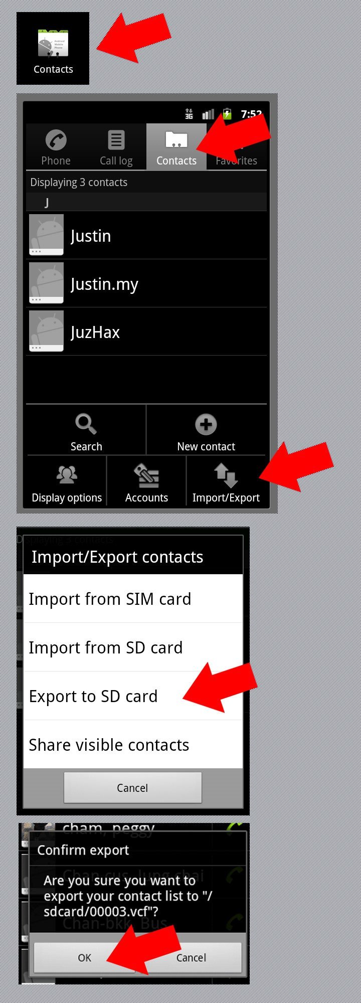 How to Transfer Contacts from Android to iPhone using icloud