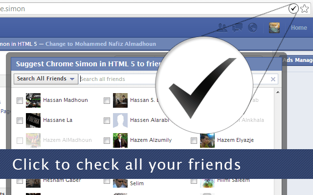 How to Invite all Friends to Like a Page