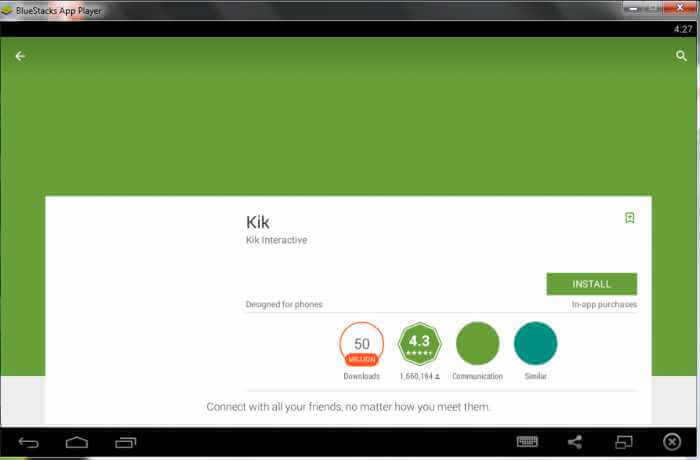 Steps to Download Kik for PC