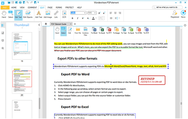 How to Edit PDF File With PDFelement