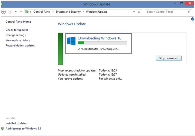 Upgrade Windows 10