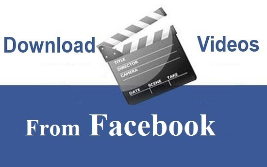 download facebook videos