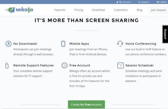 Mikogo : Remote desktop software alternative