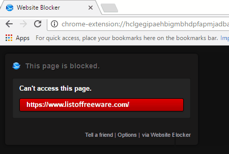 Website Blocker (Beta)