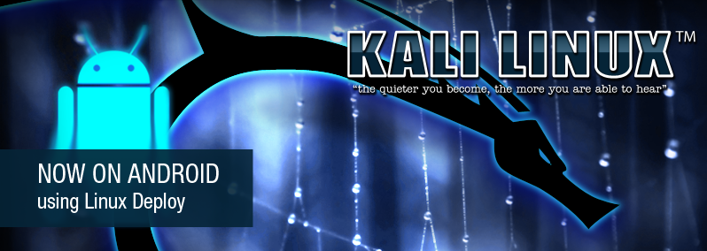 Android Devices and Kali Linux