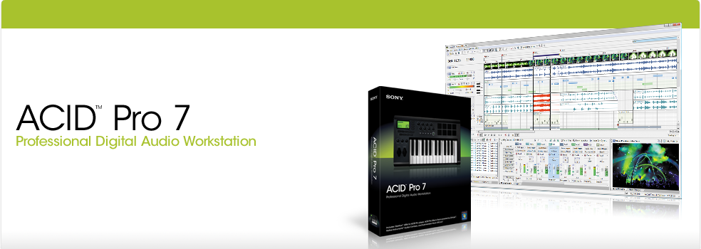 ACID Pro 7 Digital Audio Workstation