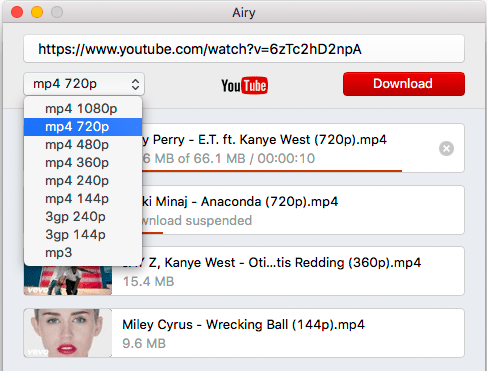 Airy Youtube Downloader